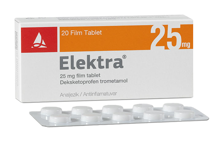 Elektra 25 mg 20 film tablet